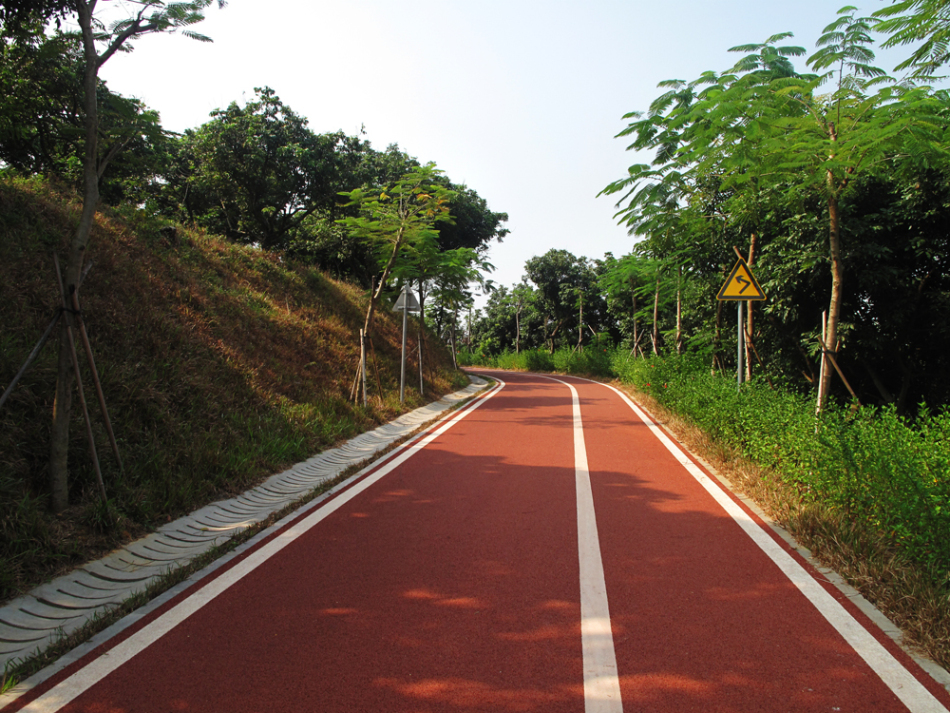 綠道材料，綠道施工，綠道路面，綠道